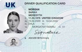 Uk Drivers Qualifications Card