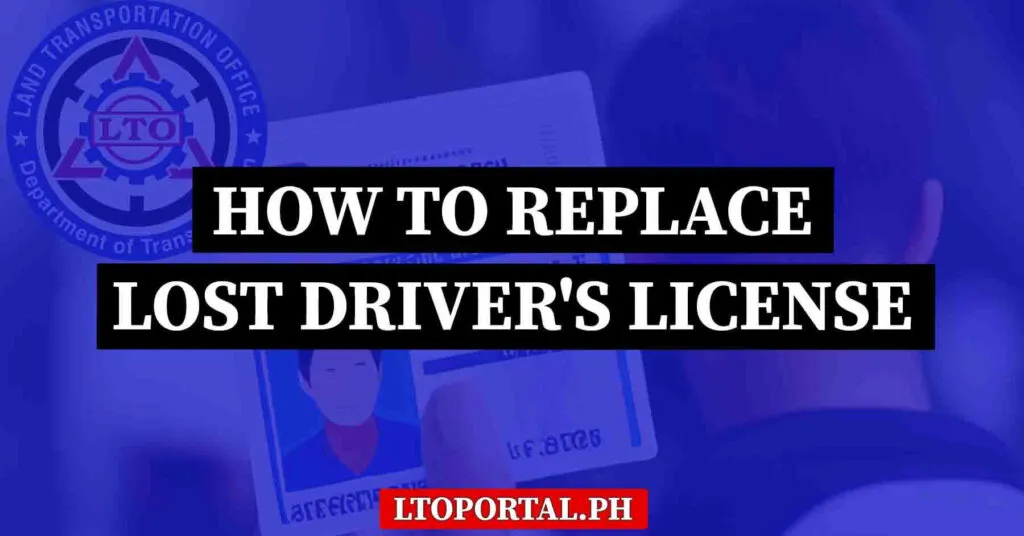 lost driving licence