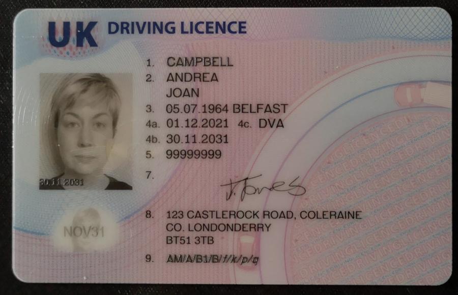 what to do with old driving licence