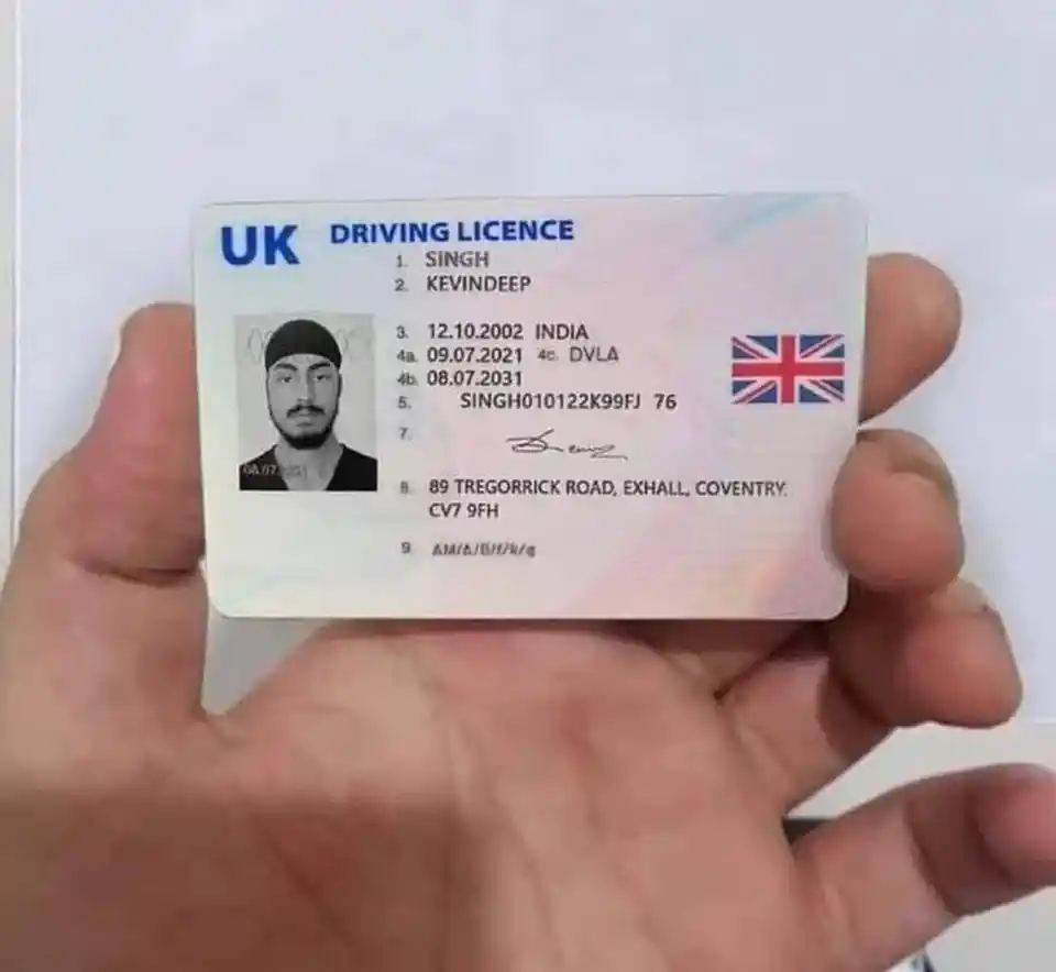 driving licence issue number