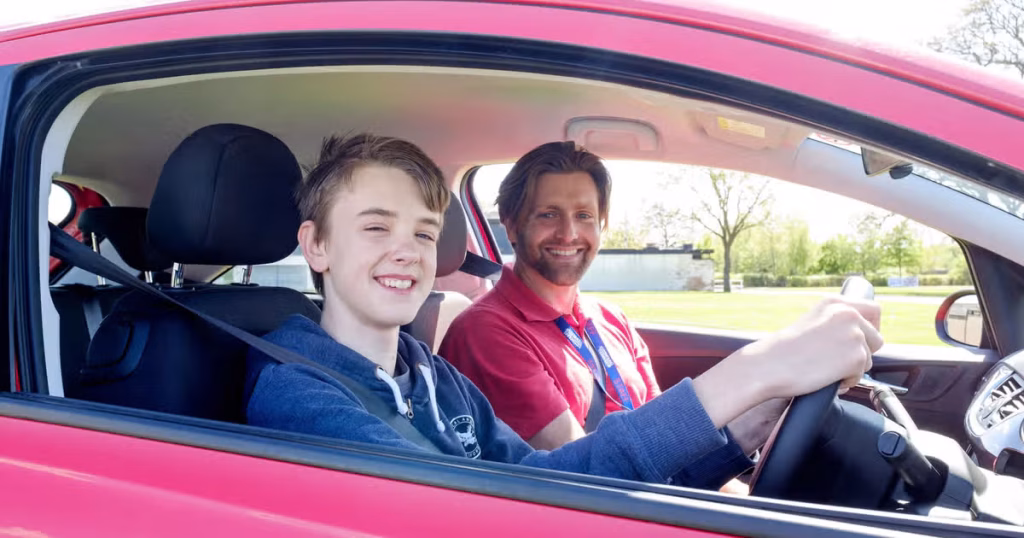 can you drive at 16 uk